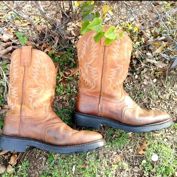 Ariat Leather Boots Men Size 11.5D Ariat Men main image 4